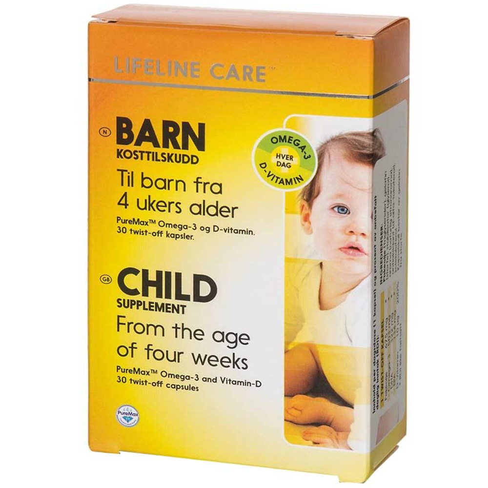 lifeline-care-barn-30-kapsler-balder-apotek-as