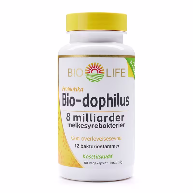 Bio Life Bio-dophilus 90 kapsler